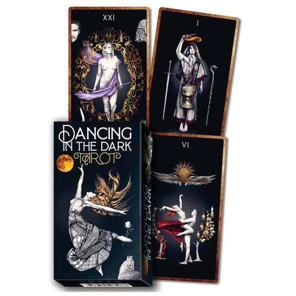 Dancing in the Dark Tarot |deck original Lo Scarabeo esoteric fortune 78 cards m - Picture 8 of 8
